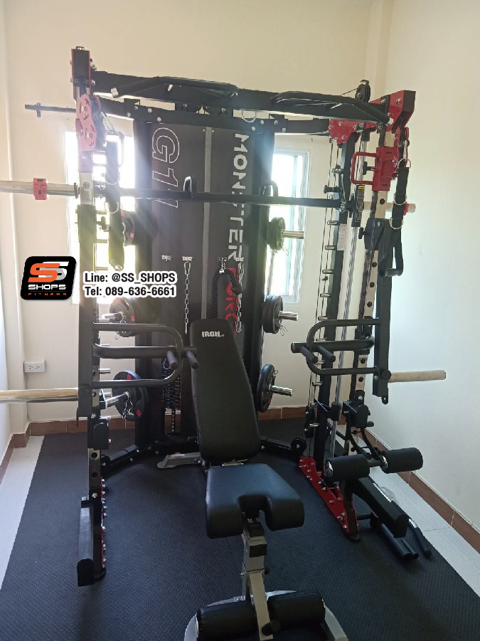 Jammer Arms แจมเมอร์ อาร์ม อุปกรณ์เสริมใช้กับ Smith Machine MONSTER FORCE G11 สมิทแมชชีนG11