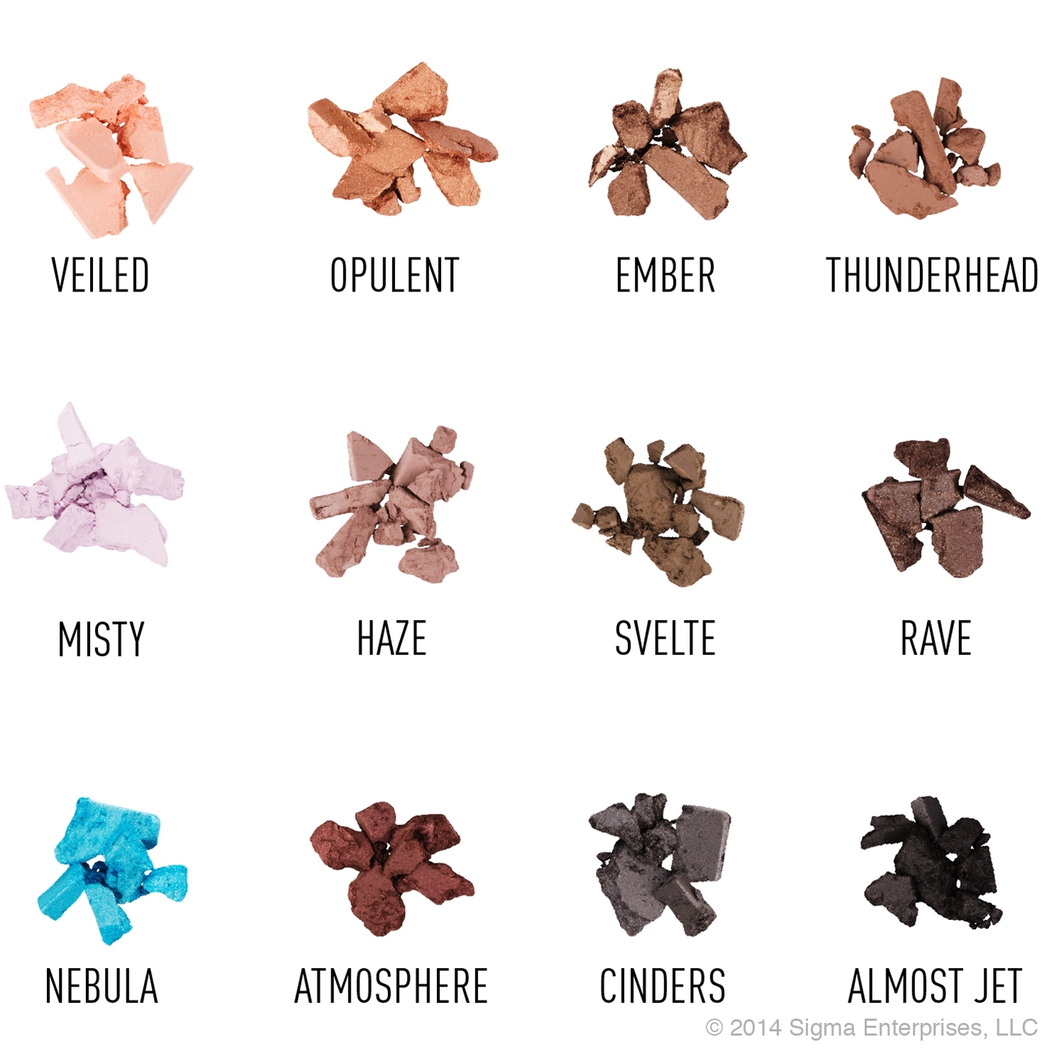 SIGMA :: Born To Be Collection ชุดพาเลทเล็คชั่นพิเศษที่ออกแบบมาสำหรับคุณผู้หญิงที่รักการแต่หน้า