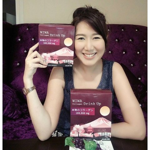วีว่า คอลลาเจน ดริ้งอัพ (Wiwa Collagen Drink Up อาหารเสริมผิวขาวรักษาฝ้า) ส่งฟรี
