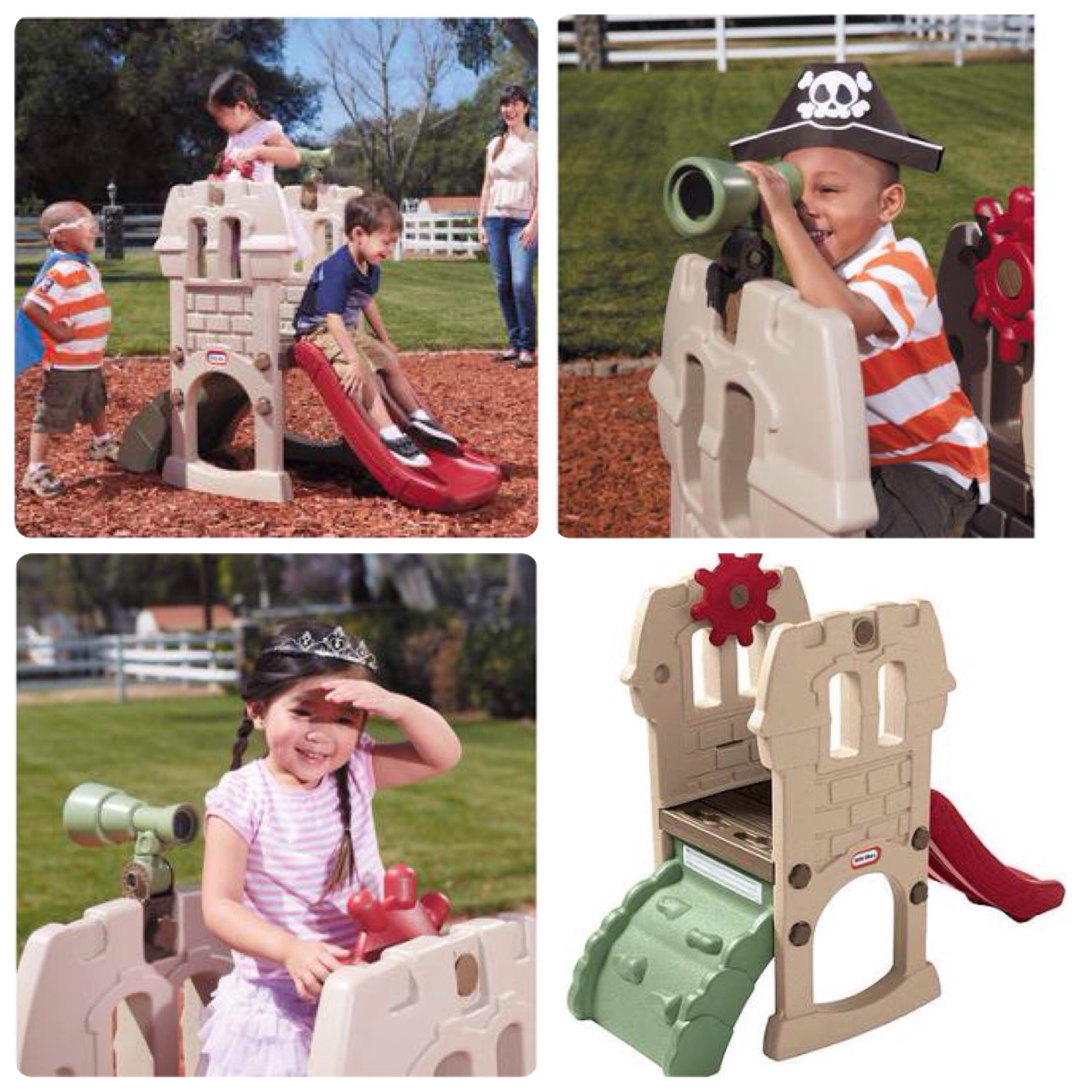 Little Tikes Endless Adventures Climb and Slide Castle Play Set ปีนป่ายสไลเดอร์ปราสาทหอยคอย