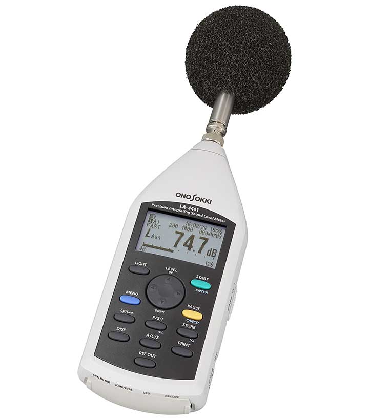 OnoSokki รุ่นLA-1411เครื่องวัดระดับเสียงIntegral average sound level meter LA-1411 Class2