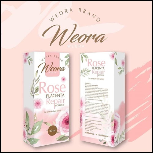Rose Placenta Repair Booster BY Weora บูสเตอร์ รกกุหลาบ