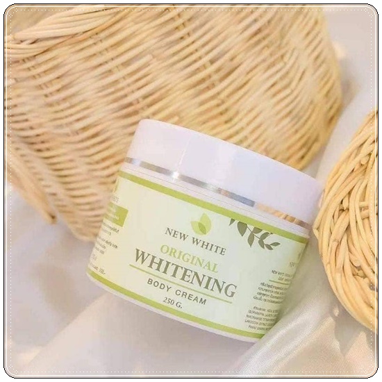นิวไวท์ บอดี้ครีม New White Original Whitening Body Cream