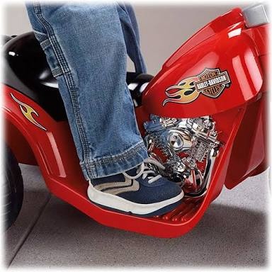 Fisher-Price Power Wheels Harley-Davidson 6V Battery Powered Motorcycle รถมอเตอร์ไซค์เด็ก ฮาร์เล่ย์ สีแดง ลิขสิทธิ์แท้จาก Fisher-Price (นำเข้าอเมริกา)