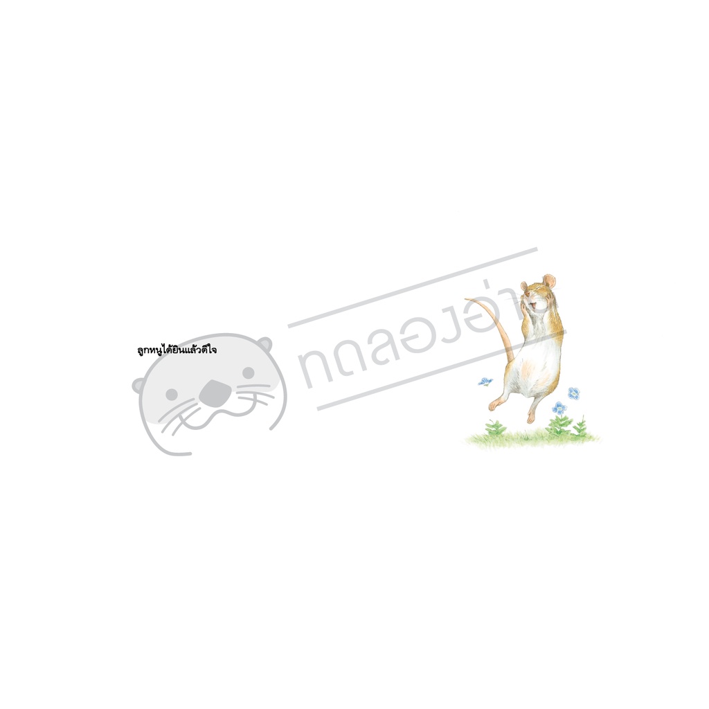 ฉันมีอะไรจะบอกเธอละ ชุดเพื่อนตัวน้อยของหนู (ปกแข็ง)