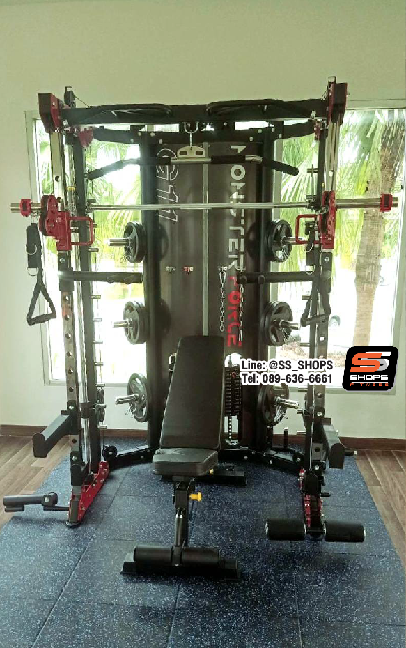 Jammer Arms แจมเมอร์ อาร์ม อุปกรณ์เสริมใช้กับ Smith Machine MONSTER FORCE G11 สมิทแมชชีนG11