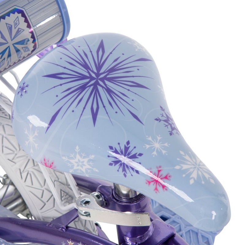 นำเข้า🇺🇸 จักรยานเด็กลายเจ้าหญิงดิสนี่ย์ โฟรเซ่น Disney Frozen 12" Girls Bike with Doll Carrier by Huffy ขนาดล้อ 12 นิ้ว