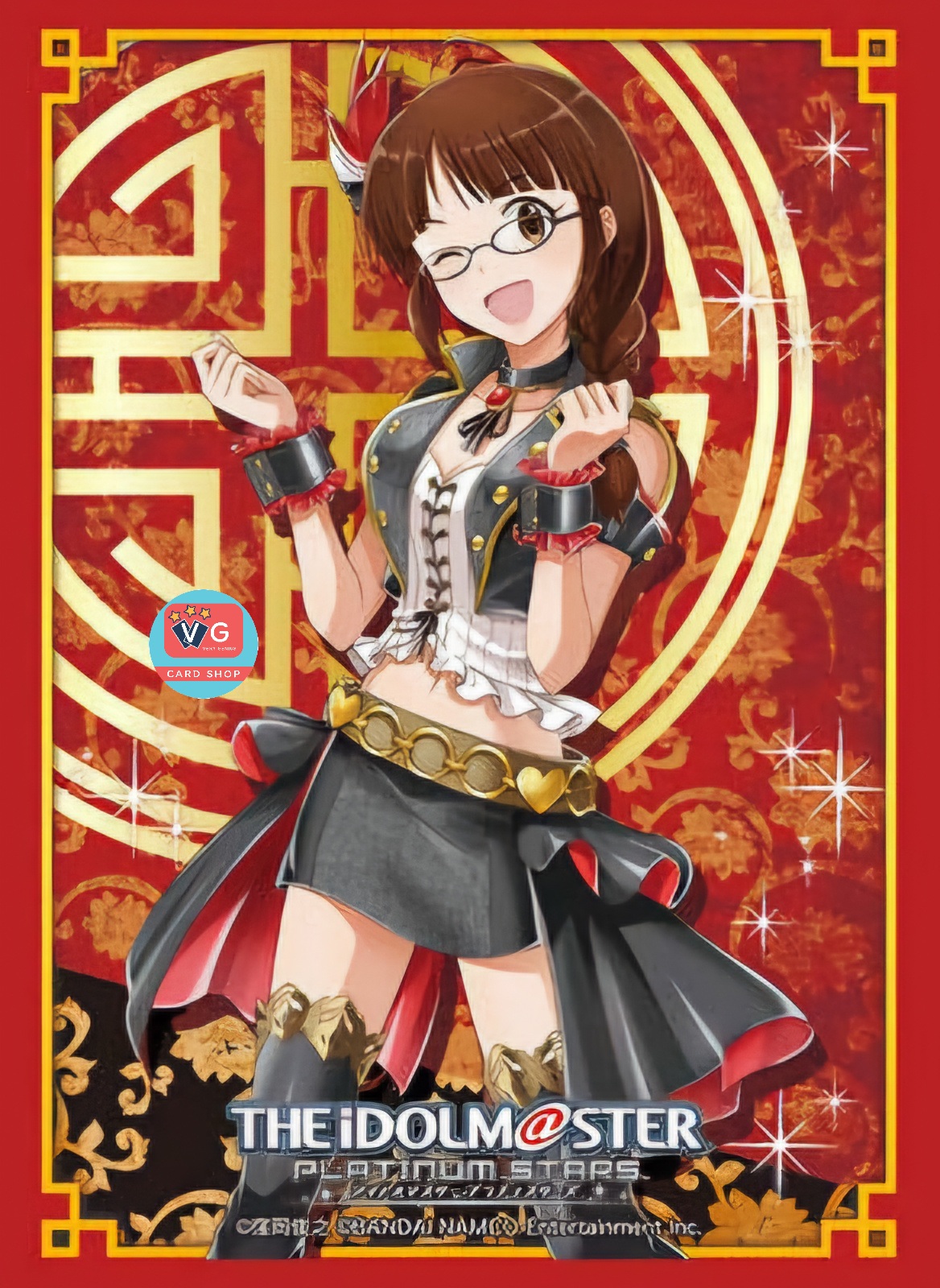 Bushiroad Sleeve Collection HG Vol.1252: The IDOLM@STER Platinum Stars - Ritsuko Akizuki ซองใส่การ์ดบัดดี้ไฟท์ สลีฟโปเกมอน 60ใบ