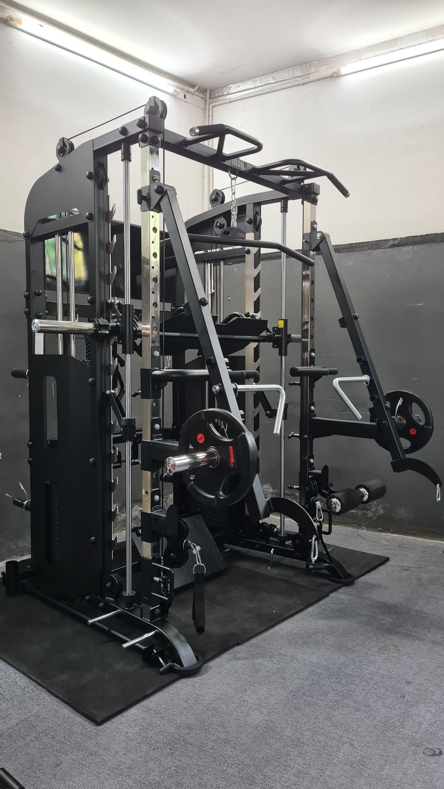 สมิทแมชชีน i5 Flow Jammer arms,+ม้านั่ง819A + แผ่นหุ้มยาง, Fullset, Smith Machine i5 Flow Jammer