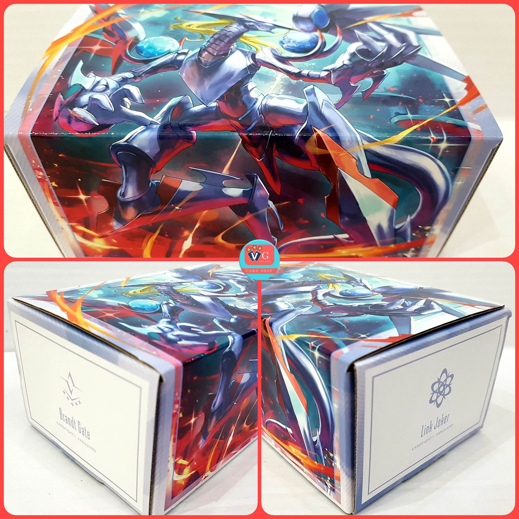 กล่องใส่การ์ด storage box Vanguard Messiah Stride (jp.) ญี่ปุ่น ลิงค์โจ๊กเกอร์ เมซไซยาห์