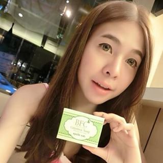 สบู่ชาเขียว BFC หน้าใส ลดสิว (BFC Greentea Soap) แพ็คเกตใหม่