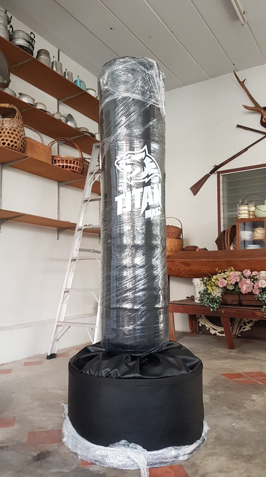 กระสอบทรายตั้งพื้นรุ่น TitanFit วางได้ทุกพื้นผิว