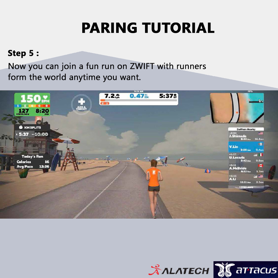 ลู่วิ่งไฟฟ้า Alatech / Attacus AT500 (Taiwan)