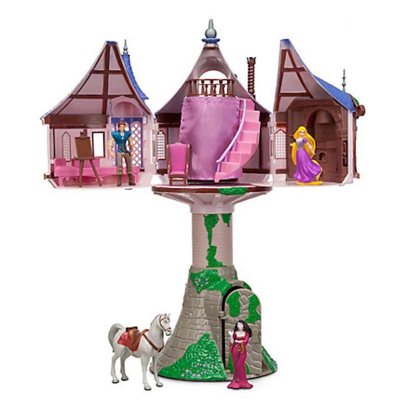 ใหม่ Disney Parks Rapunzel Tower Play Set Tangled Flynn Mother Gothel Maximus ราคา 2990.- บาท