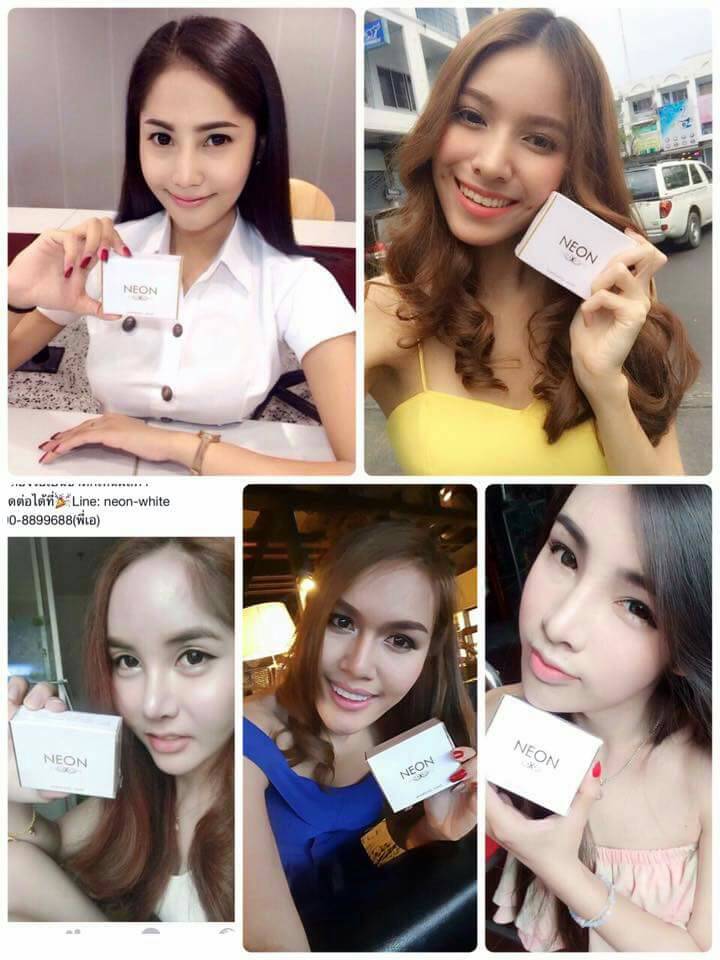 สบู่ผิวขาวนีออน (NEON WHITENING SOAP)
