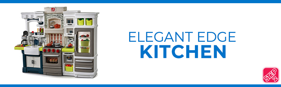 ล็อตใหม่ ชุดครัวเสมือนจริงชุดใหญ่สุดว้าว!! Step2 Edge Kitchen Over 70-Pc Play Food & Toy Accessories Set Included. ราคา 25,000 บาท