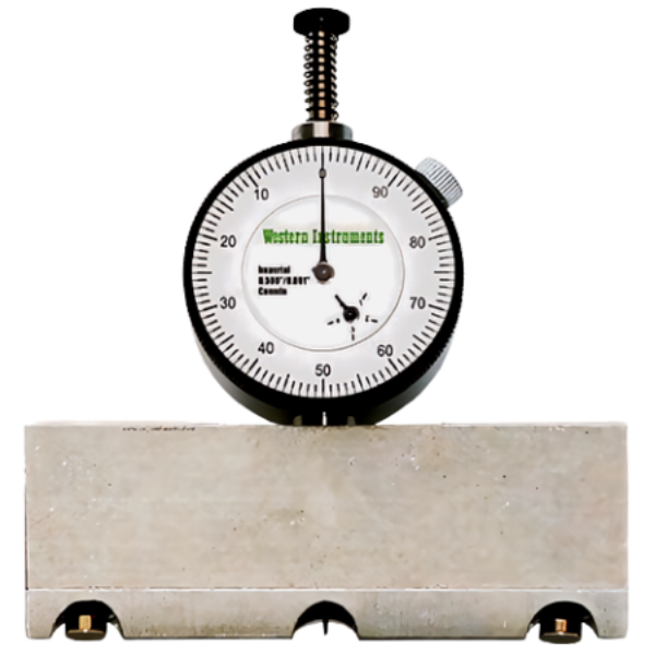 CheckLine รุ่นN88-3-M เกจตรวจสอบขนาดเส้นผ่านศูนย์กลางรูเจาะ,Metric Basic Plus Pit Gauge, Centre Mount 3.5 in (82mm) Blade