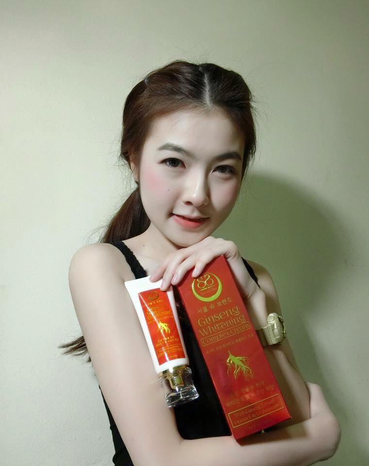 ครีมบำรุงผิวโสมแดง (Seoul-Shu GINSENG WHITENING COMPLEX CREAM)