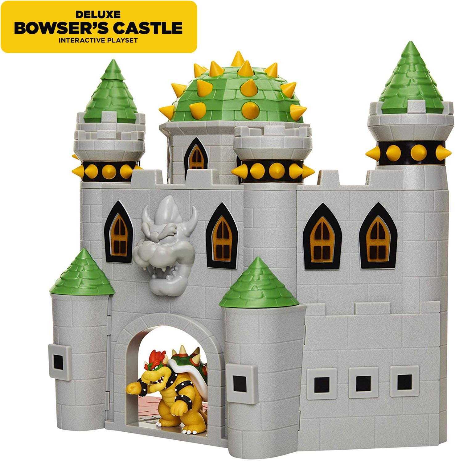 ปราสาทมาริโอ้-มีเสียงSuper Mario Nintendo Deluxe Bowser's Castle Playset ราคา 3,390.- บาท