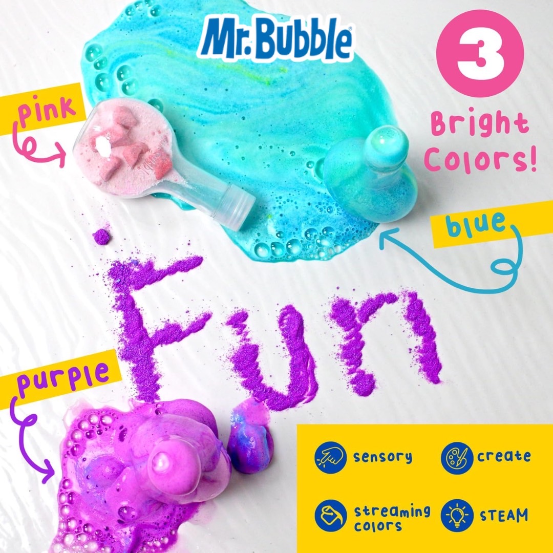นำเข้า 🇺🇸 🫧 เปลี่ยนอ่างอาบน้ำให้กลายเป็นห้องทดลองสุดมันส์กับ Mr. Bubble Scientific & Terrific Bath Potion ราคา 390 บาท