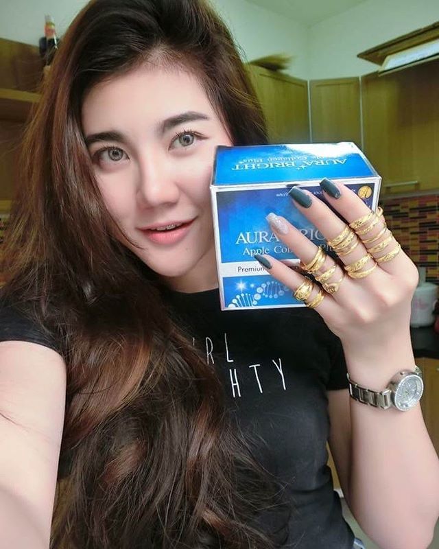 ออร่าไบร์ท แอปเปิ้ล คลอลาเจน พลัส (Aura Bright Apple Collagen)