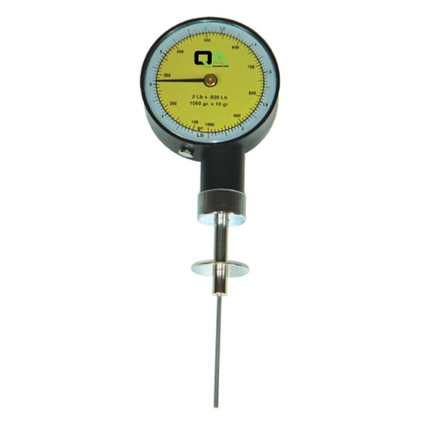 QA รุ่น FT-02 เกจกดวัดทดสอบความแข็งผลไม้,Fruit Penetrometer,dial range:1kg x 10grams