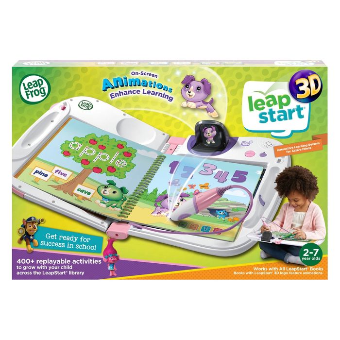 LeapFrog LeapStart 3D - Pink สมุดสอนภาษา 3D สุดฮิตรุ่นใหม่ล่าสุด ราคา 3,190 บาท