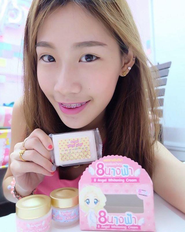 ชุดครีมหน้าใส 8นางฟ้า (8 Angel Whitening Cream)