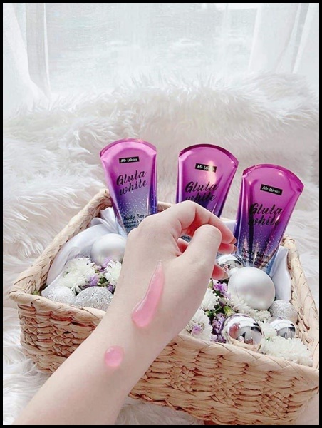 Me Weiss Gluta White มีไวท์ กลูต้าไวส์ บอร์ดี้ เซรั่ม