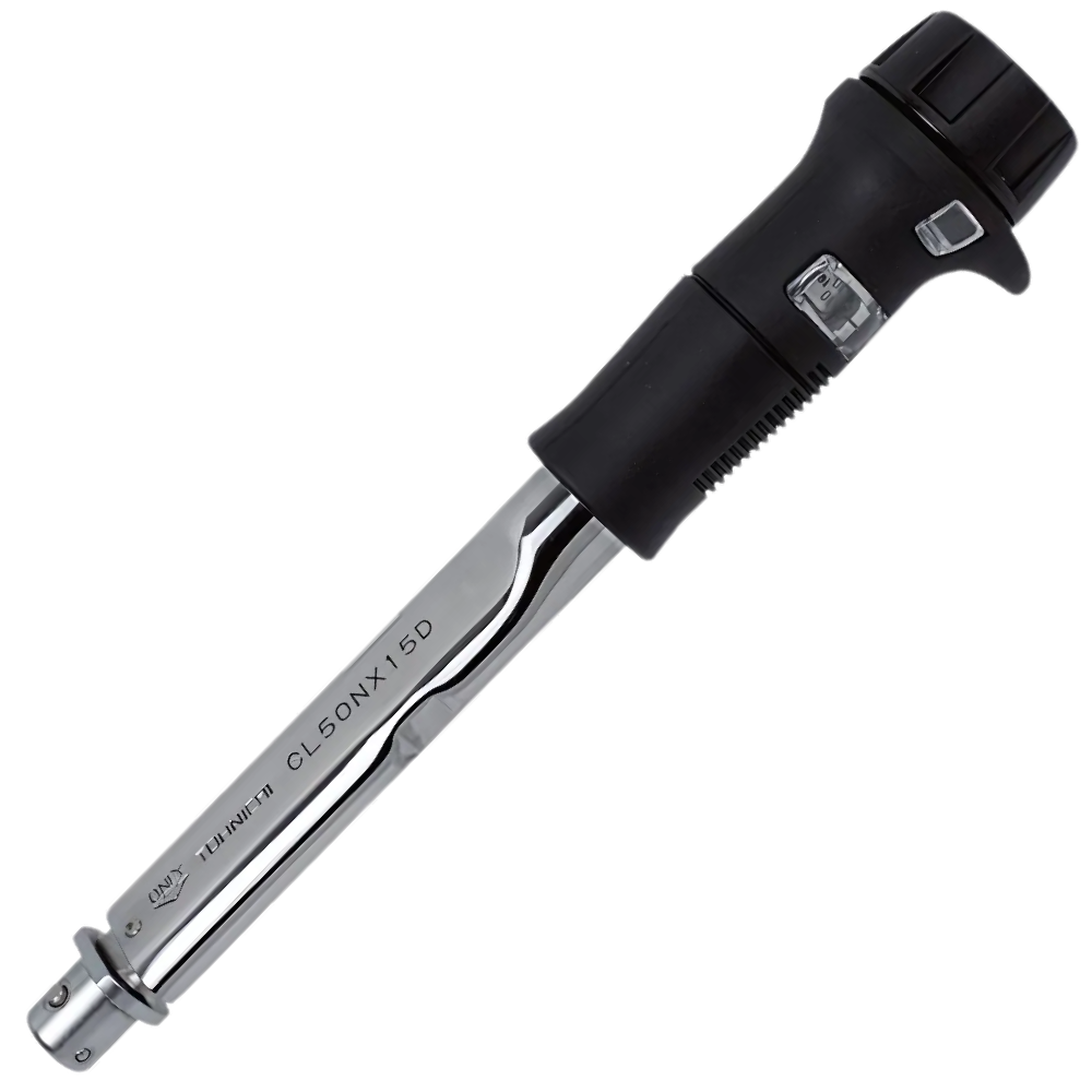 Tohnichi รหัส CL50NX15D ประแจแรงบิดแบบปรับและหัวเปลี่ยนได้ , Interchangeable Head Type Adjustable Torque Wrench, 10-50, 0.5N.m, 15D