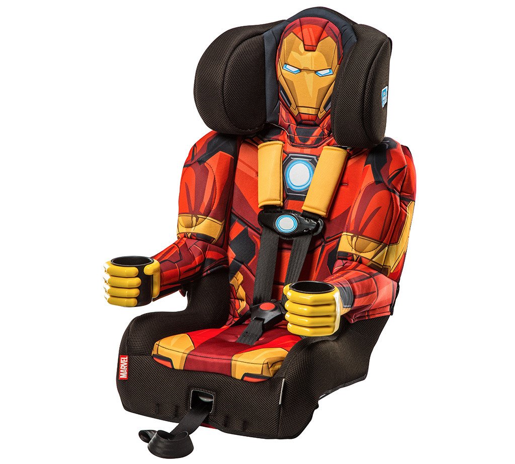 คาร์ซีทสำหรับเด็กโต ลายไอร่อนแมน ใช้ได้ตั้งแต่ 2 ขวบถึง 8 ขวบ KidsEmbrace IRON MAN Combination Booster Car Seat คาร์ซีทเด็กโต กับการ์ตูนคาแรคเตอร์ตัวโปรด เพื่อจูงใจลูกน้อยให้นั่งคาร์ซีทอย่างปลอดภัย ออกแบบโดยคำนึงถึงความปลอดภัยเป็นที่สุดสำหรับลูกน้อย