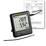 PCE รุ่นHT-114-ICA Inc ISO Calibration Certเครื่องวัดและบันทึกอุณหภูมิความชื้นData Logger for Temperature and Humidity