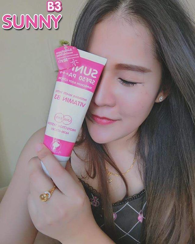 โลชั่นกันแดด ซันนี่บี3 (Sunny B3 SPF50 PA+++)