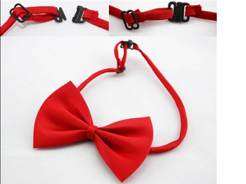 หูกระต่ายเด็กสีแดง (Bowtie)