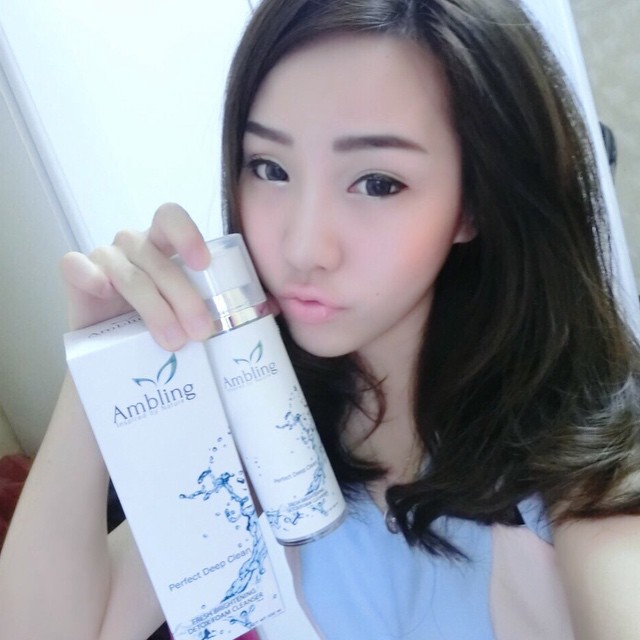 โฟมล้างหน้า แอมบลิงค์ สูตร Detox (Ambling Perfect deep clean)