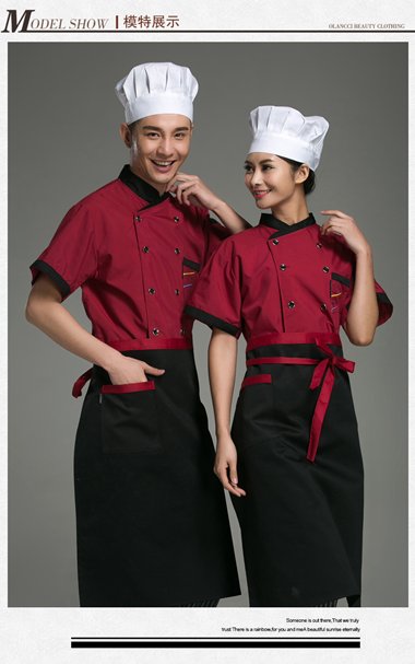 C6002001 ชุดพ่อครัว แม่ครัว เชฟโรงแรม ร้านอาหาร (พรีออเดอร์) รอสินค้า 3 อาทิตย์หลังโอน C6002001 ตัว