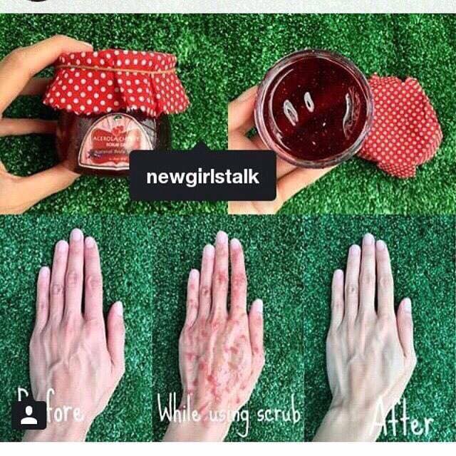 เชอร์รี่สครับเจลขัดผิว (ACEROLA CHERRY SCRUB GEL)