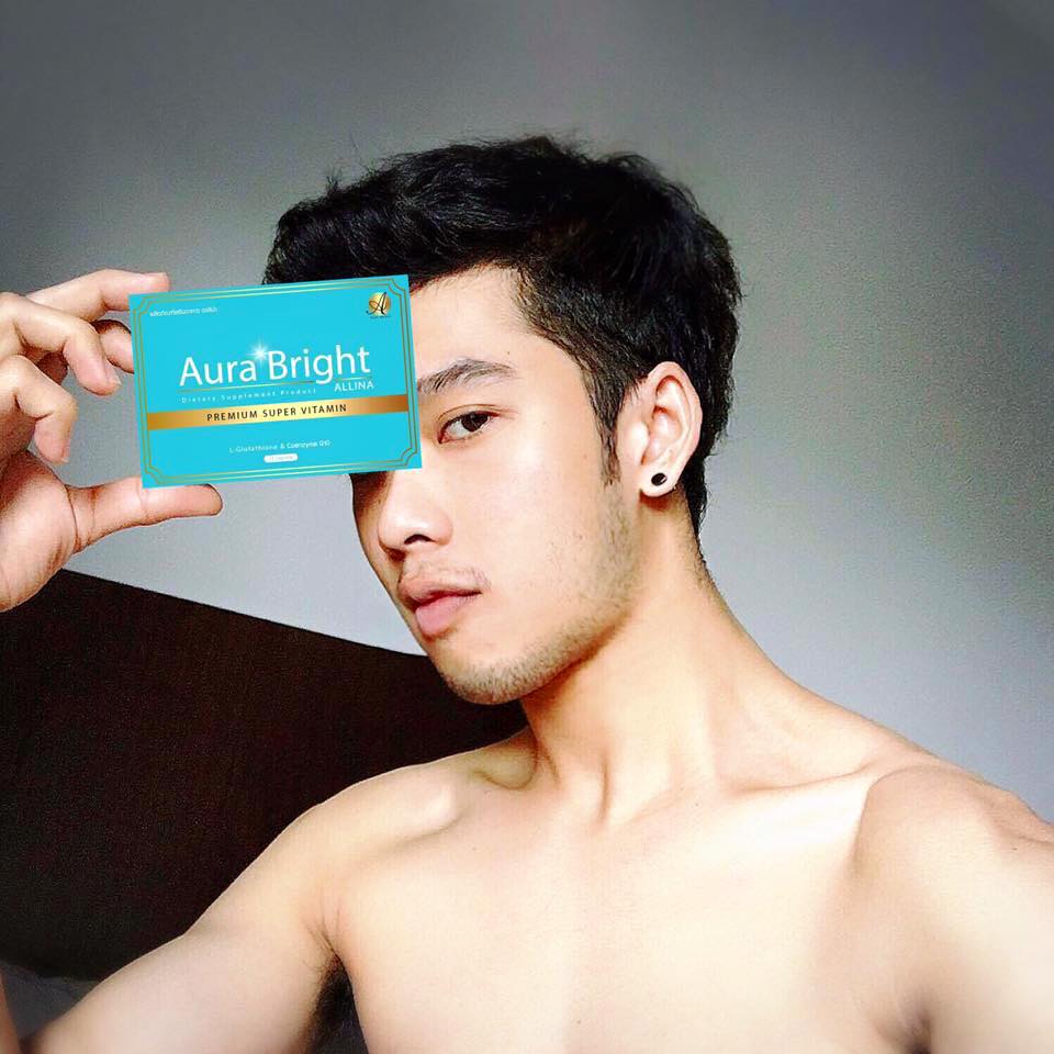 ออร่าไบรท์ ออลิน่า กล่องฟ้า (Aurabright Allina L-Glutathione & Co-Q10) โฉมใหม่