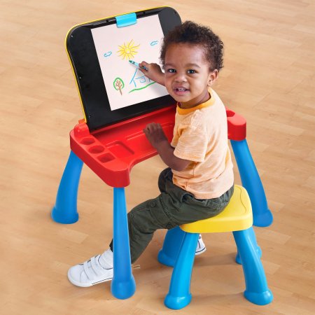 Vtech Touch & Learn Activity Desk Deluxe โต๊ะกิจกรรมเพื่อการเรียนรู้รอบด้าน 3in1 ยอดนิยมรุ่นใหม่ล่าสุด
