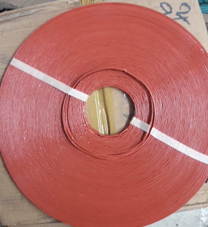 Waterproof insulation flat line (Red) 50 meters length