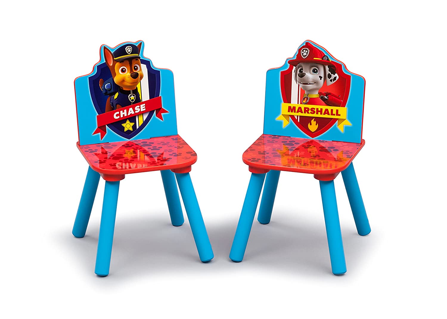 โต๊ะเขียนหนังสือ โต๊ะทำการบ้าน พาวแพทโทรว Delta Children Kids Table and Chair Set With Storage (2 Chairs Included) - Ideal for Arts & Crafts, Snack Time, Homeschooling, Homework & More, Nick Jr. PAW Patrol ราคา 3990