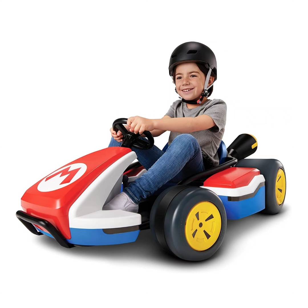 Super Mario Kart Deluxe Kids Ride On 24V Battery Powered Electric Car Toy , ราคา 31,500 บาท