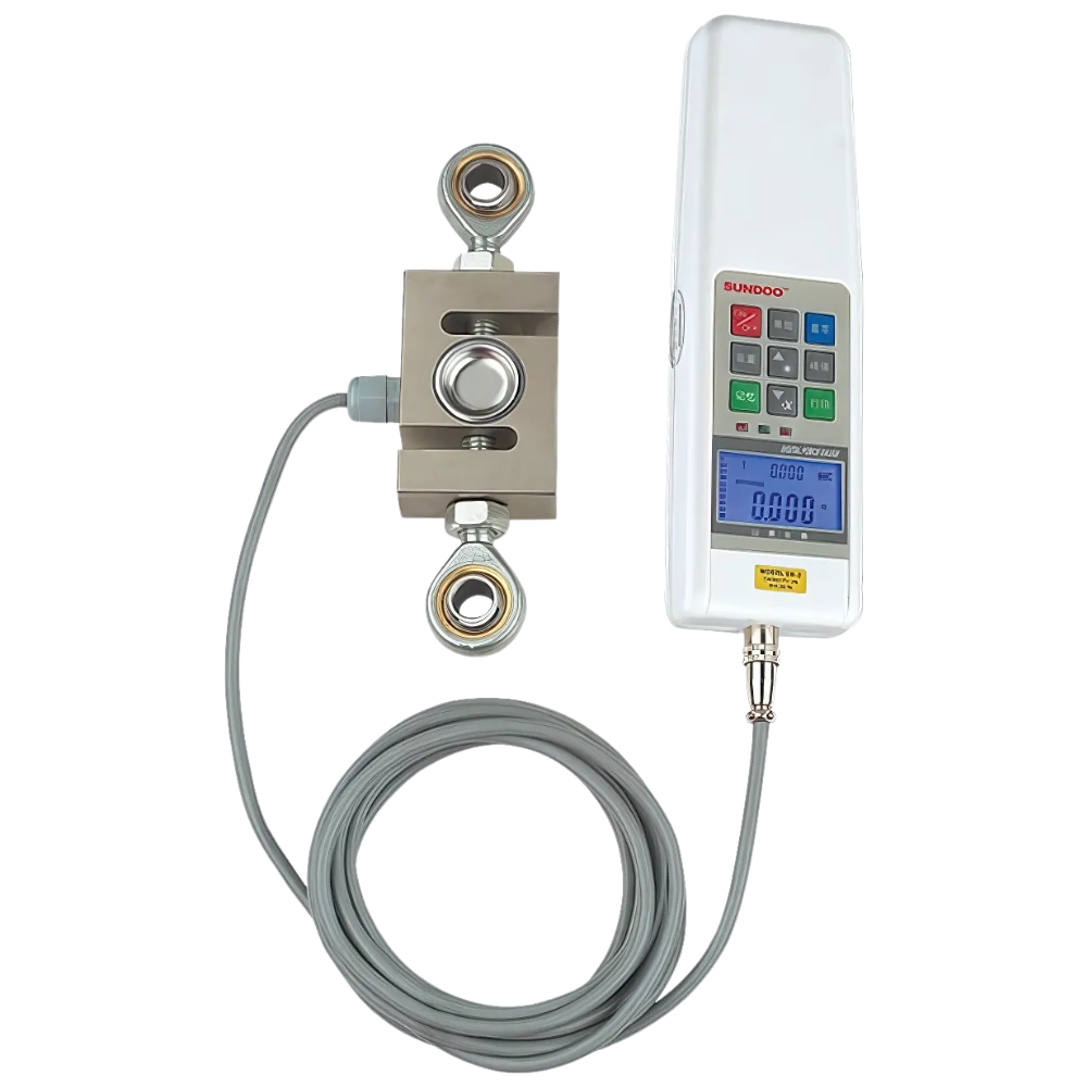 Sundoo รหัส SHB-1K เครื่องทดสอบแรงดึงแรงกดแบบดิจิตอล,Digital push-pull force gauge,with S type external sensors,capcity:1,000newton
