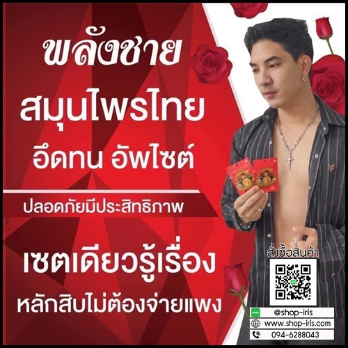 ยาแผนโบราณ สมุนไพรพลังชาย