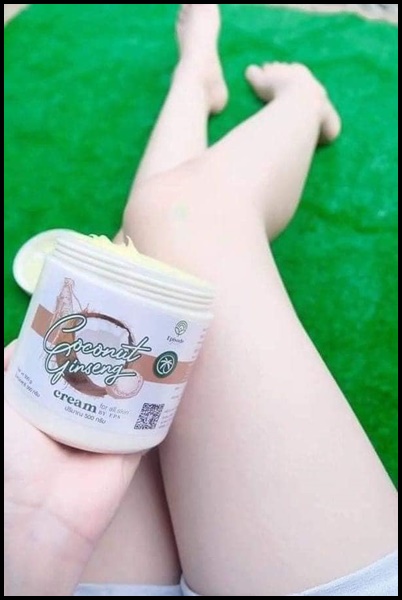 ครีมโสมมะพร้าว Coconut Ginseng Cream by EPS แพ็คเกจใหม่