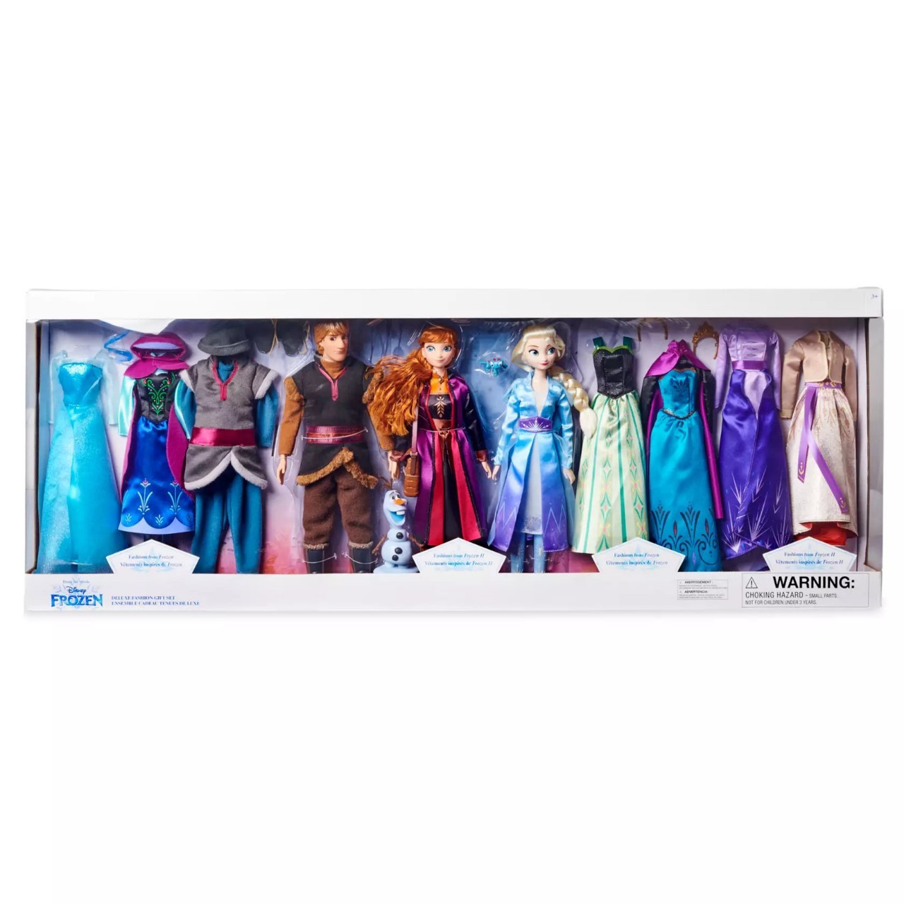 ✨ชุดของขวัญดีลักซ์นำเข้า🇺🇸 Frozen 1 & 2 Classic Dolls Deluxe Gift Set ชุดเอลซ่า อันนา 10 ชุด ชุดของขวัญสุดพรีเมียม ราคา 4,590 บาท