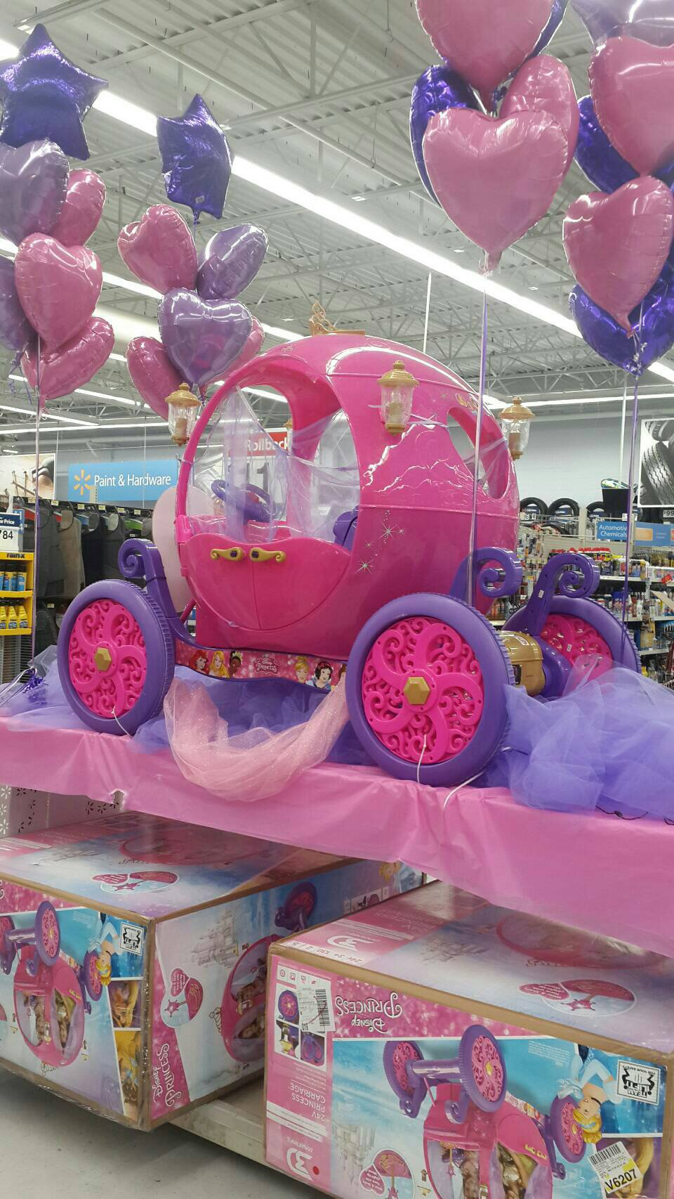 24V Disney Princess Carriage รถแบตเตอรี่เจ้าหญิง รถฟักทองเจ้าหญิง ลิขสิทธิ์แท้จากดิสนีย์ นำเข้าจาก USA ของแท้ 100%
