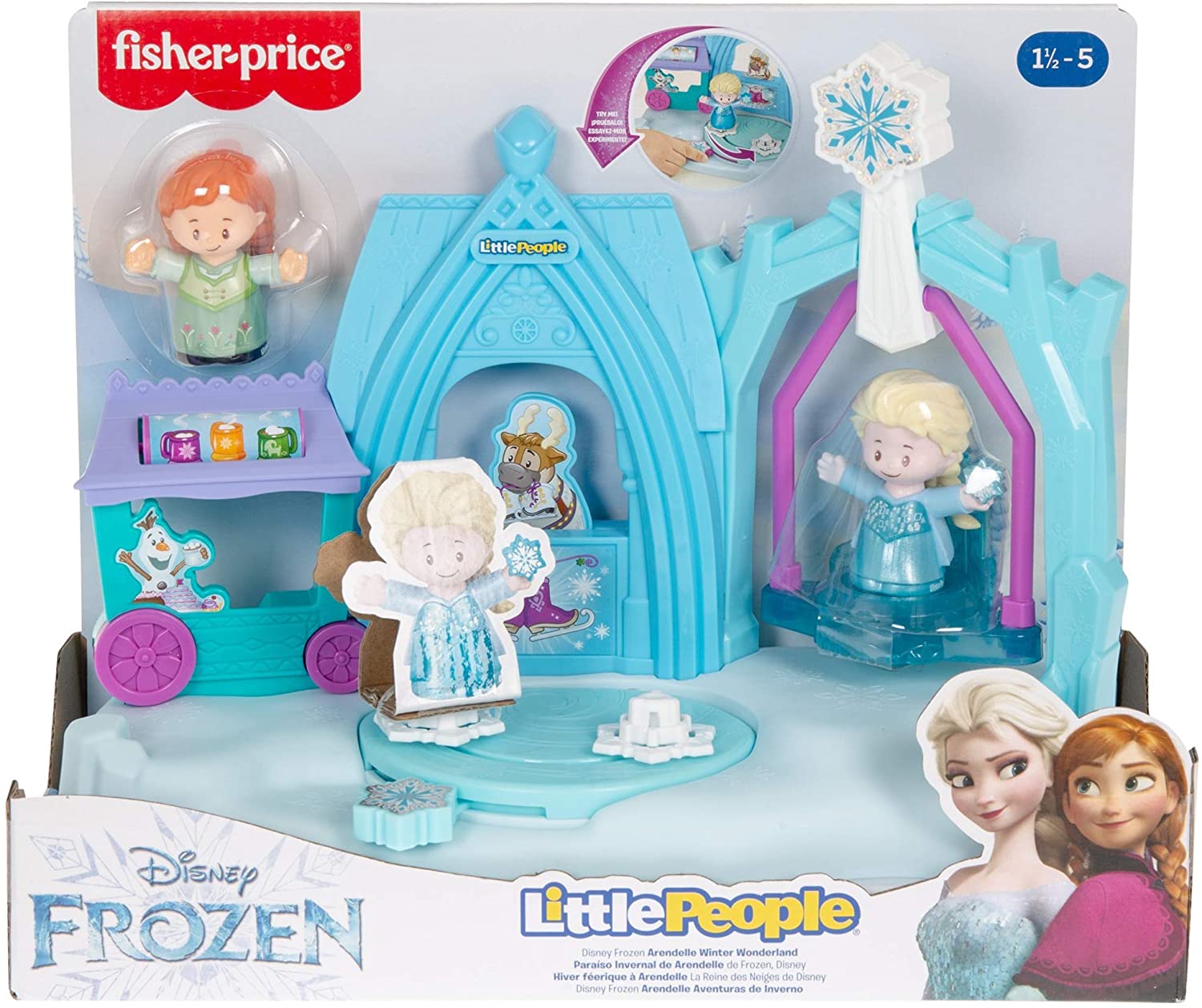 Fisher price ชุดของเล่น Disney Frozen Arendelle Winter Wonderland "ลิขสิทธิ์แท้" ราคา 1790 - บาท