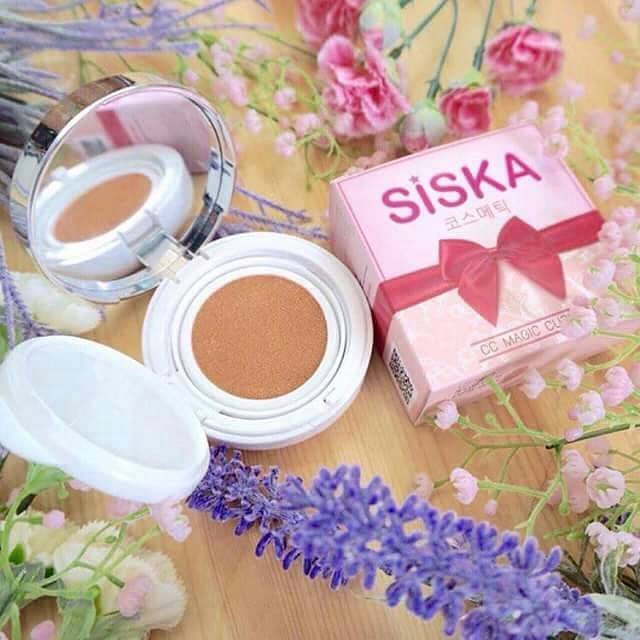 แป้งน้ำแร่ซิสก้า ซีซี เมจิก คุชชั่น (SISKA CC Magic Cushion)