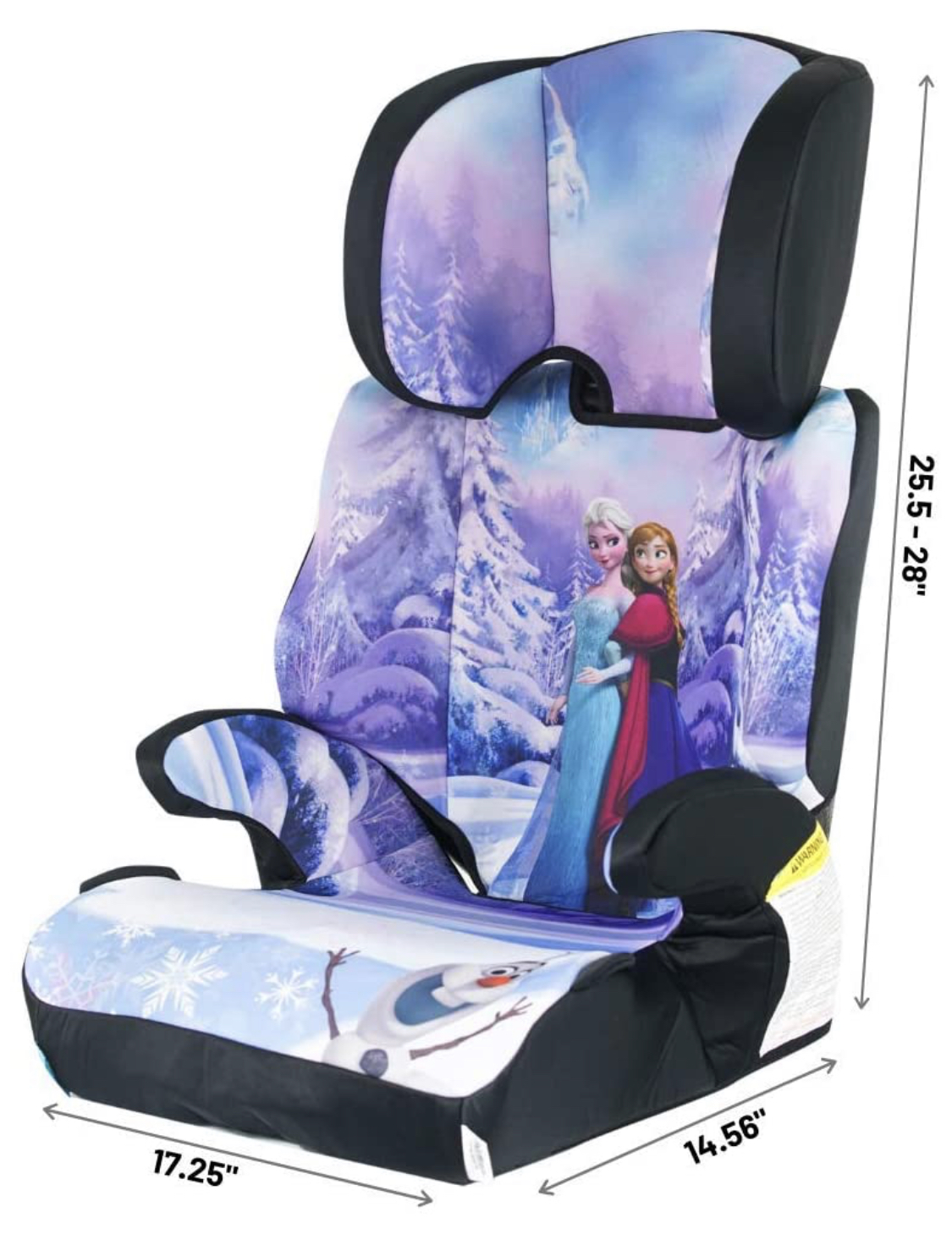 บูสเตอร์ซีท คาร์ซีทสำหรับเด็กโต แบบแยกส่วนได้ ลาย Frozen 2 KidsEmbrace High-Back Booster Car Seat, Disney Frozen Elsa and Anna